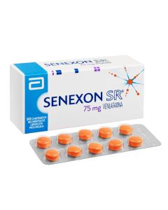 Senexon SR - 75mg Venlafaxina - 30 Comprimidos Recubiertos de Liberación Prolongada