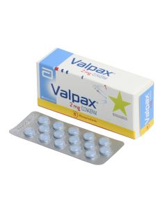 Valpax - 2mg Clonazepam - 30 Comprimidos 