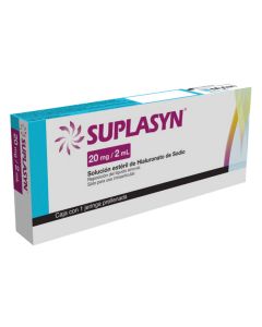 Suplasyn - 20mg/2ml Ácido Hialurónico - 1 Jeringa Prellenada Solución Inyectable