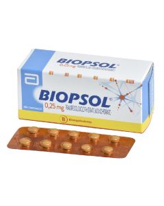 Biopsol - 0,25mg Pramipexol Diclorhidrato Monohidrato - 30 Comprimidos