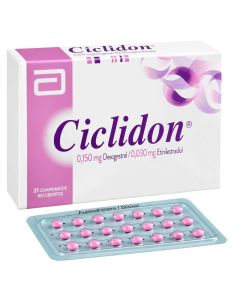 Ciclidon - 21 Comprimidos Recubiertos - Anticonceptivo Oral