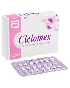Ciclomex - 21 Comprimidos Recubiertos - Anticonceptivo Oral