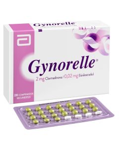 Gynorelle 2mg/0,02mg 28 comprimidos recubiertos