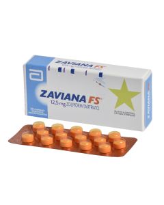 Zaviana Zolpidem 12,5mg 30 Comprimidos Recubiertos De L. P.
