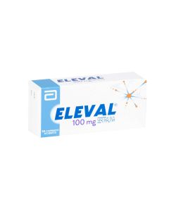 Eleval - 100mg Sertralina - 30 Comprimidos