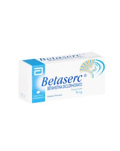 Betaserc - 16mg Betahistina - 30 Comprimidos