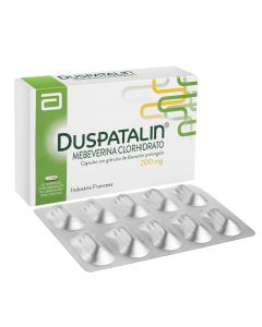 Duspatalin - 200mg Mebeverina Clorhidrato - 30 Cápsulas con Gránulos de Liberación Prolongada
