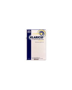Klaricid - 250mg/5ml Claritromicina - 60ml Gránulos para Suspensión Oral