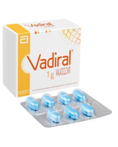 Vadiral - 1000mg Valaciclovir  - 21 Comprimidos Recubiertos