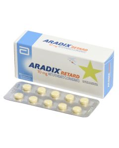 Aradix Retard 10 mg 30 Comprimidos de liberación prolongada