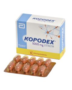 Kopodex - 1000mg Levetiracetam - 30 Comprimidos Recubiertos