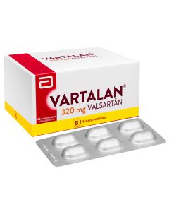 Vartalan - 320mg Valsartán - 42 Comprimidos Recubiertos