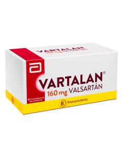 Vartalan - 160mg Valsartán - 42 Comprimidos Recubiertos
