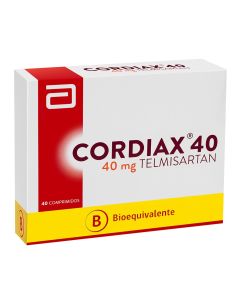 Cordiax - 40mg Telmisartán - 40 Comprimidos Recubiertos