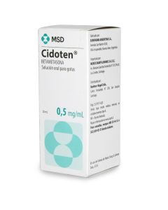 Cidoten - 0,5mg/ml Betametasona - 30 Solución Oral para Gotas