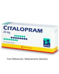 Citalopram 20mg 30 comprimidos