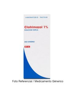 Clotrimazol 0,01 20ml solución tópica