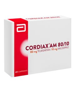 Cordiax AM 80/10 - 40 Comprimidos
