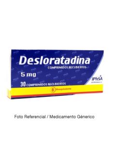 Desloratadina 5mg - 30 Comprimidos