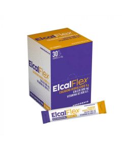Elcal Flex - 30 sobres de 10gr Polvo para Suspensión Oral