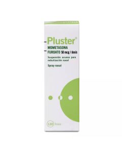 Pluster - 50mcg/dosis Mometasona - 120 Dosis Suspensión Acuosa para Nebulización Nasal