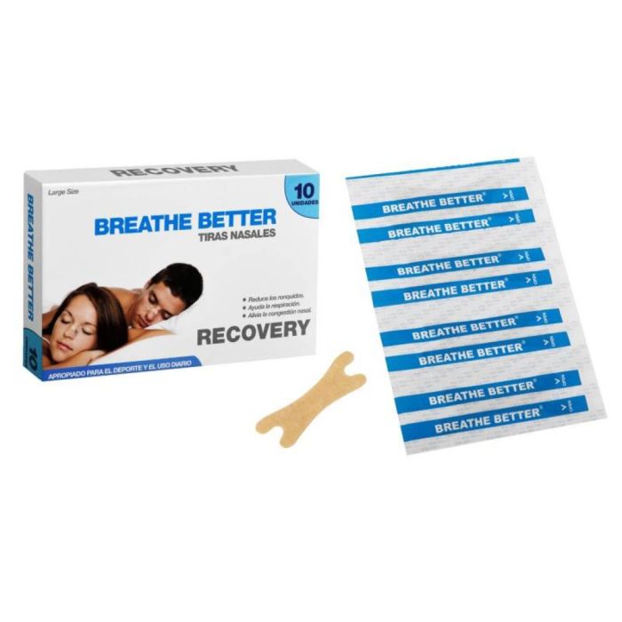 Recovery Breathe 10 Tiras Nasales